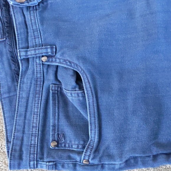 Tailor Vintage Slim Fit Pants, Connecticut Originals New Canaan size 38x32 blue - Picture 6 of 6